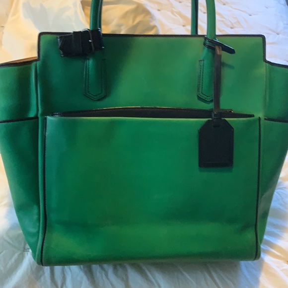 Reed Krakoff Atlantique Green Handbag - Picture 10 of 12